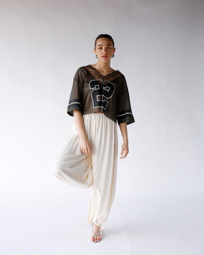 THE UPTOWN EASE BALLOON PANTS X CREAM