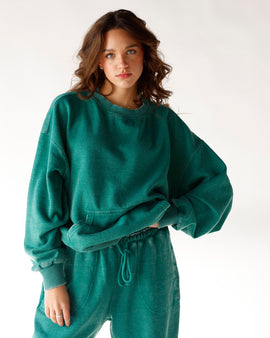 free pogreen sweatshirt comfy casual jogger set 