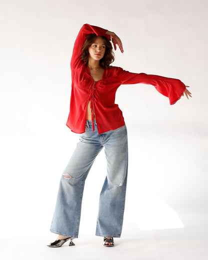 FREE PEOPLE BALI ARIEL TOP X SALSA