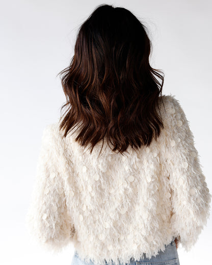 SNOW DAY FUZZY SWEATER