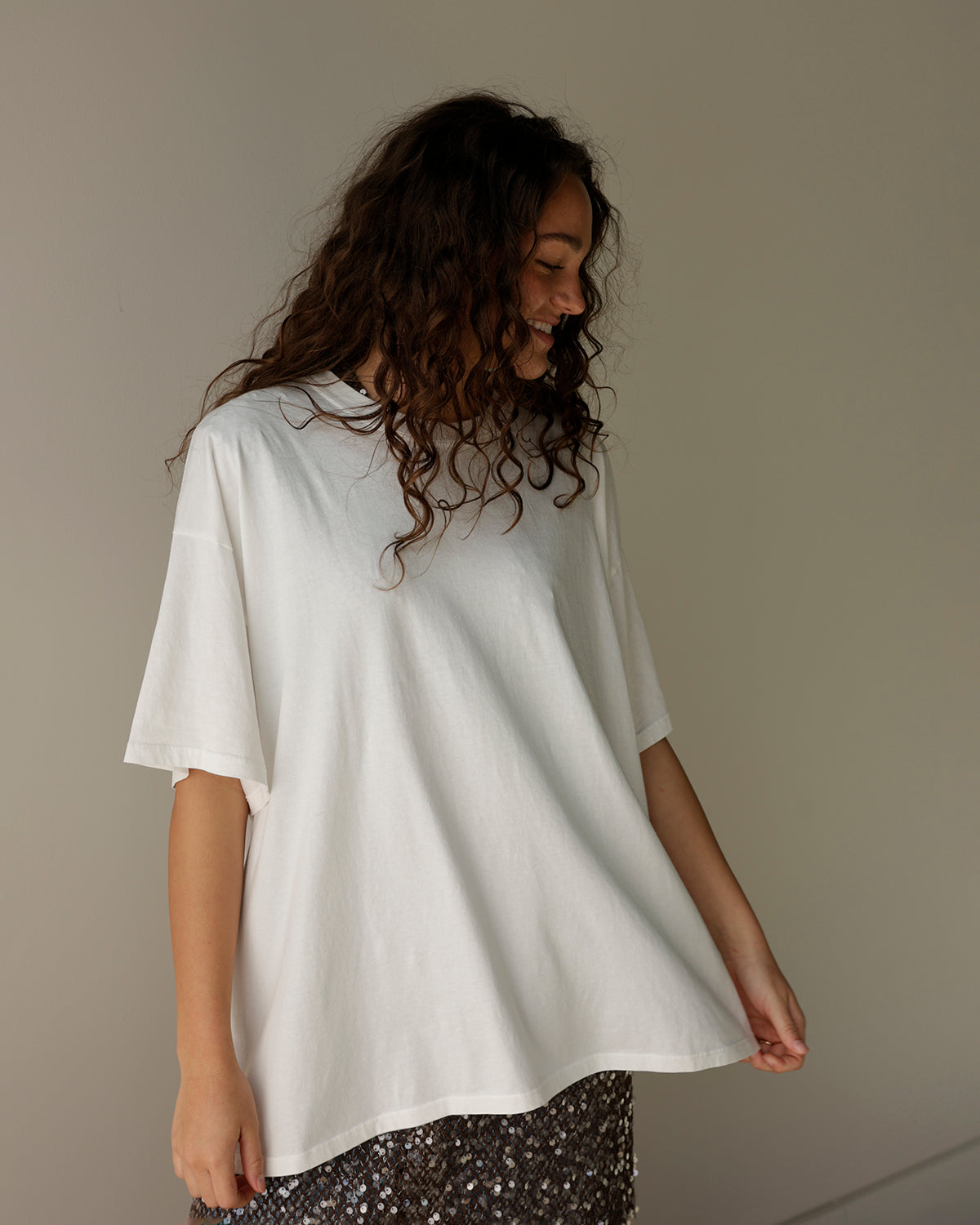DAYDREAMER LA VINTAGE WHITE GRAPHIC TEE