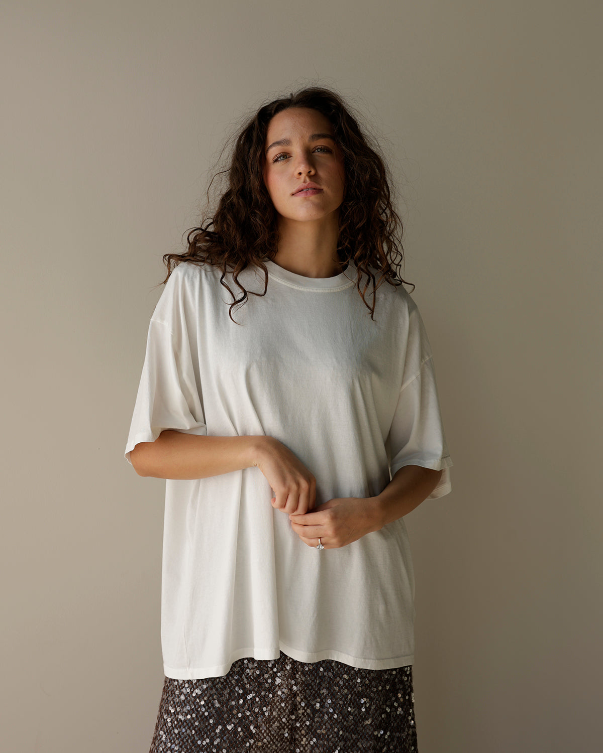 DAYDREAMER LA VINTAGE WHITE GRAPHIC TEE
