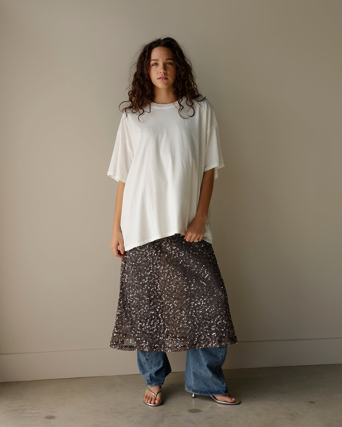 DAYDREAMER LA VINTAGE WHITE GRAPHIC TEE
