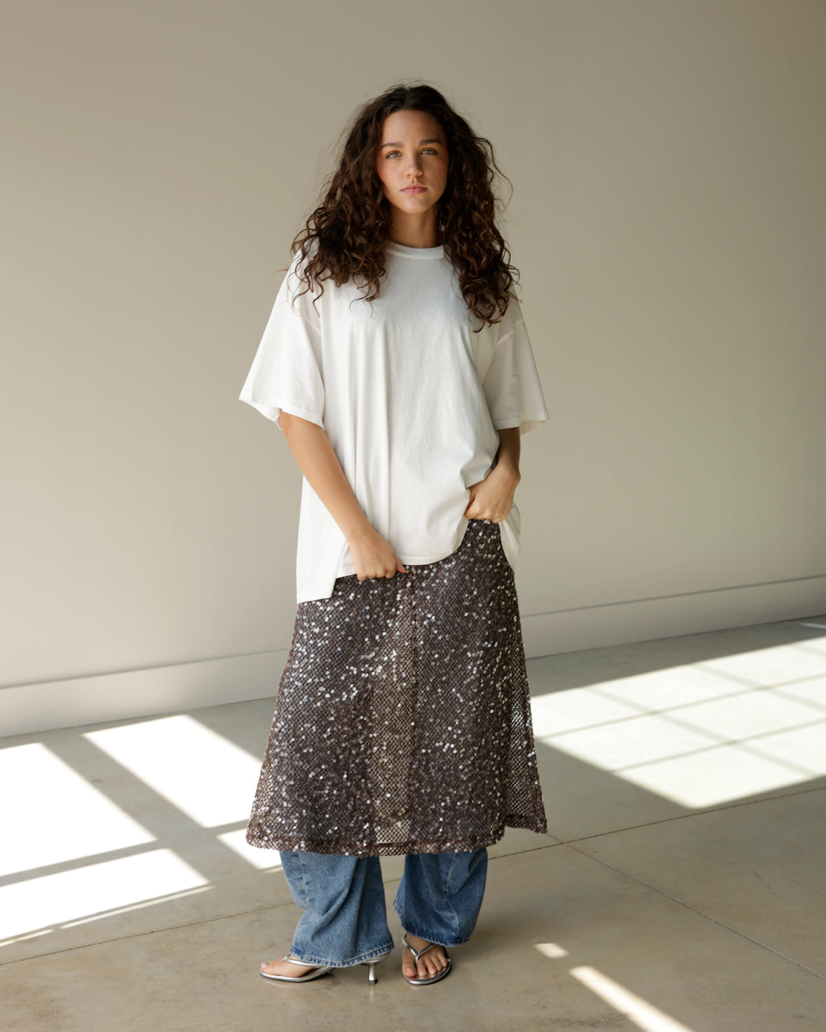 DAYDREAMER LA VINTAGE WHITE GRAPHIC TEE