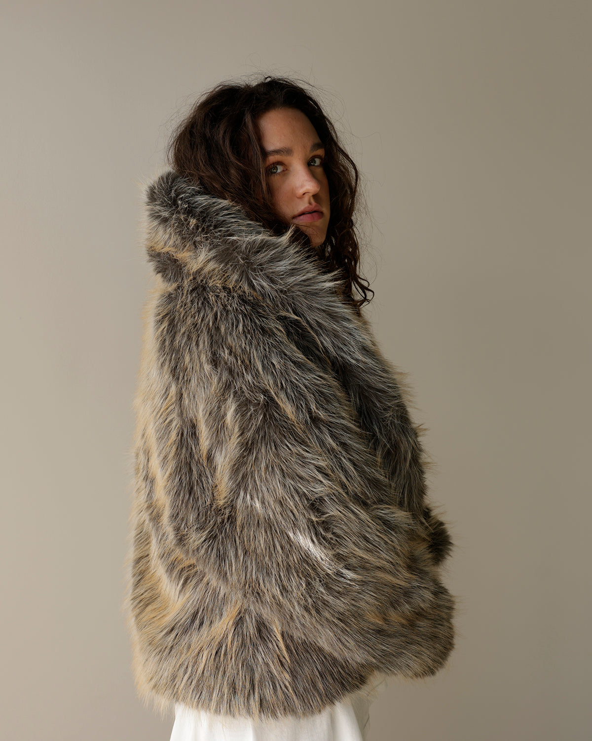 FURGALICIOUS FAUX FUR COAT