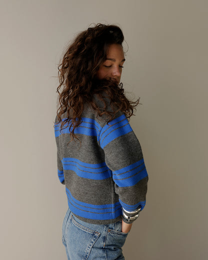MR. ROGERS NEIGHBORHOOD STRIPE SWEATER