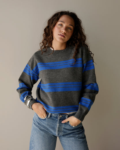 MR. ROGERS NEIGHBORHOOD STRIPE SWEATER
