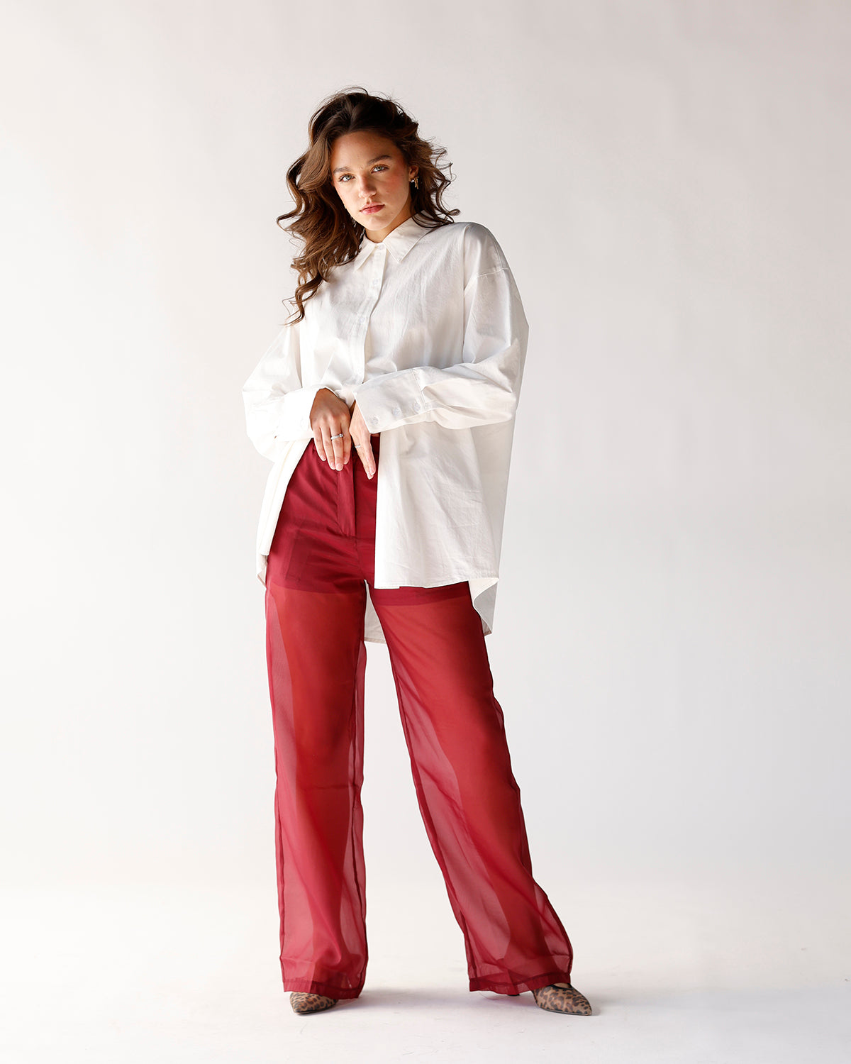 NIA DAHLIA BUTTON UP SHIRT