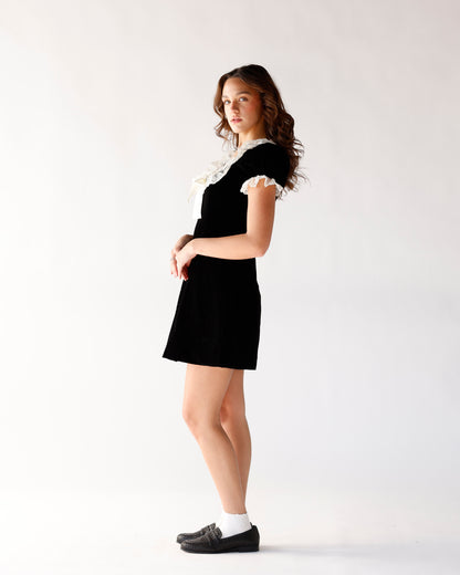 VELVET KISS MINI DRESS