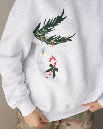 CHRISTMAS DECOR QUEEN SWEATSHIRT