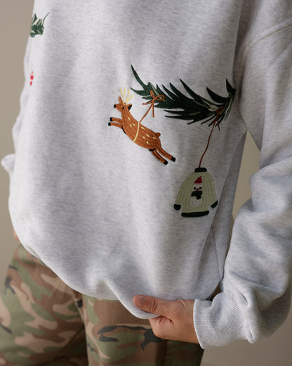 CHRISTMAS DECOR QUEEN SWEATSHIRT