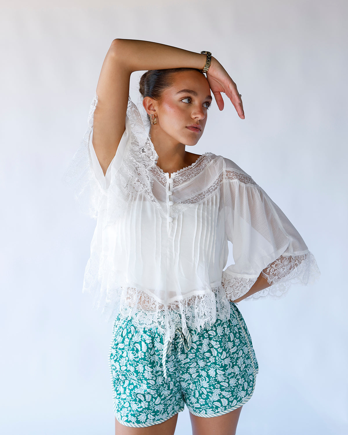 IVY QUILTED SHORTS