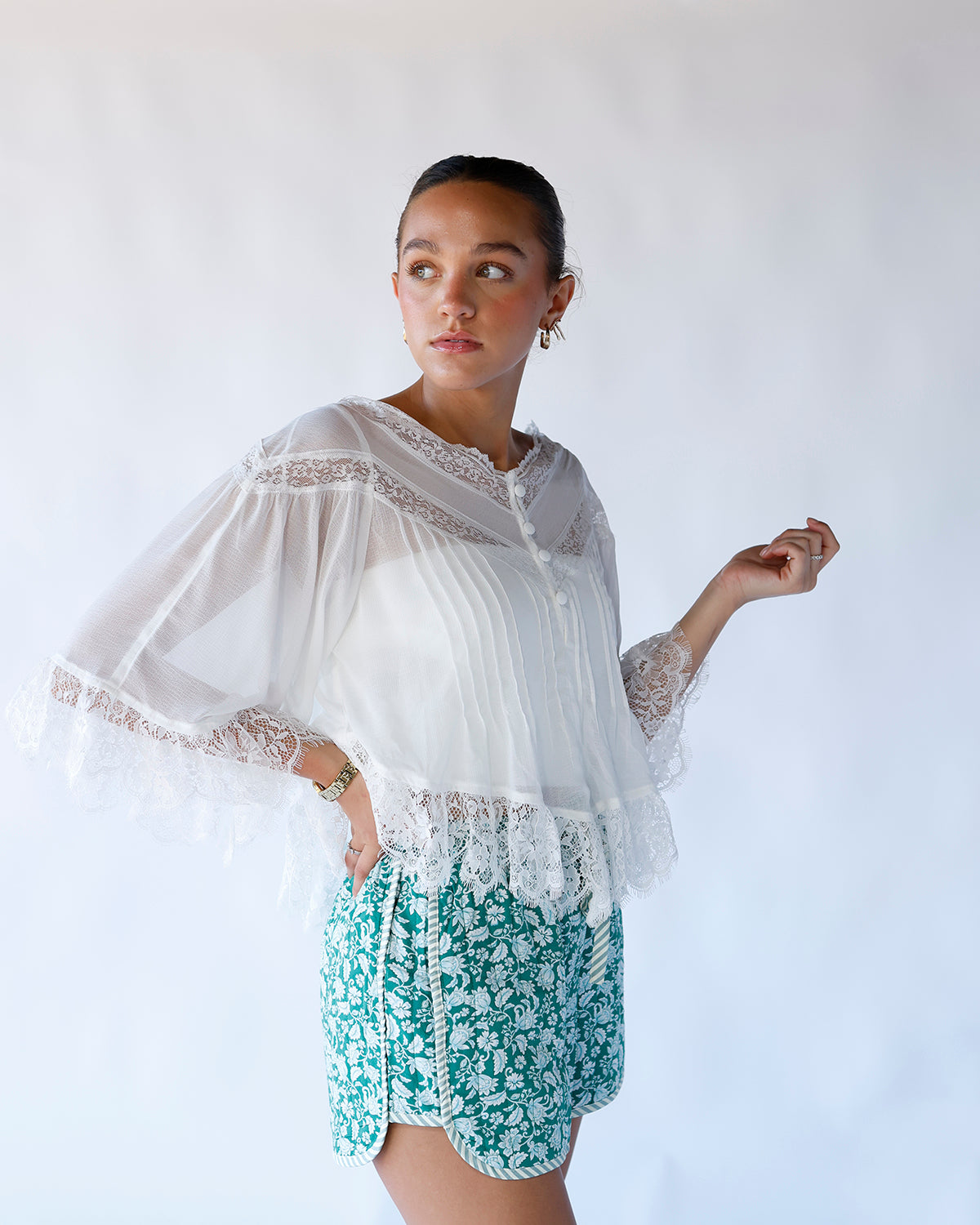 IVY QUILTED SHORTS