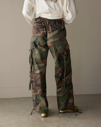 CRAZY FOR CAMO CARGO PANTS