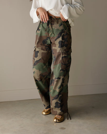 CRAZY FOR CAMO CARGO PANTS