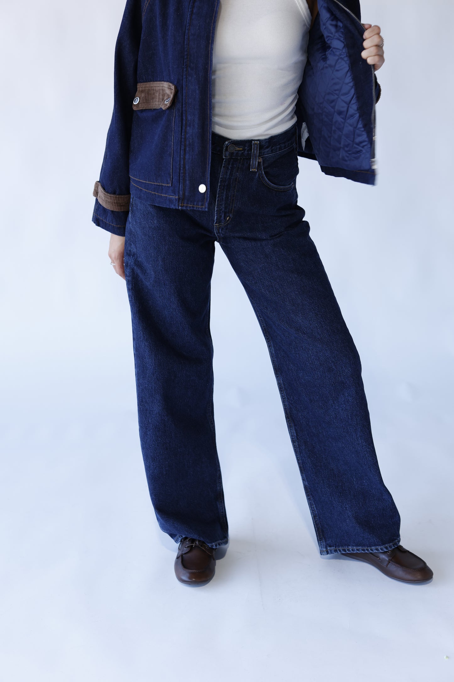 FRNCH ZOLA MIDNIGHT BLUE JACKET
