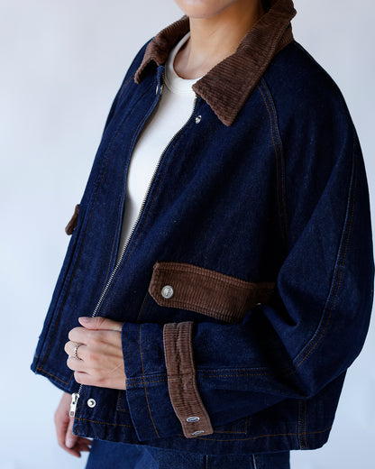 FRNCH ZOLA MIDNIGHT BLUE JACKET