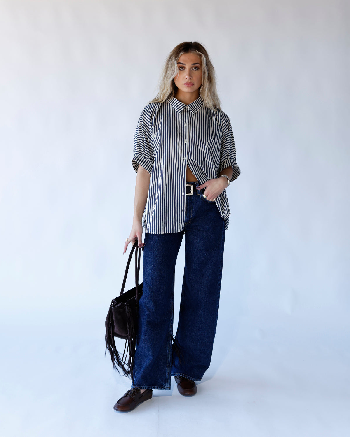 AGOLDE LOW CURVE JEAN IN PENDULUM