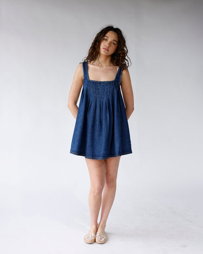 FREE PEOPLE KATIE DENIM TUNIC