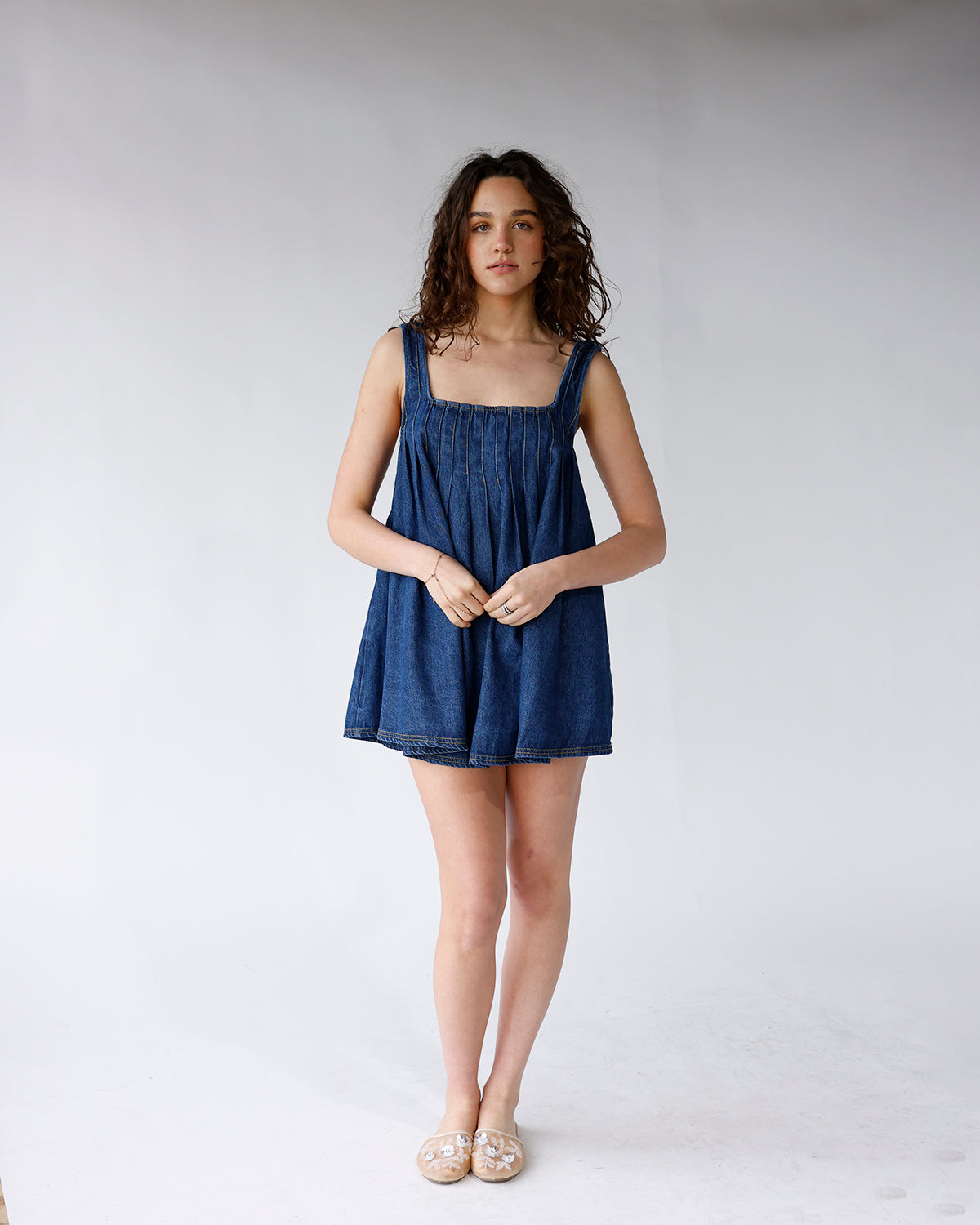 FREE PEOPLE KATIE DENIM TUNIC