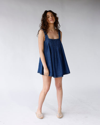 FREE PEOPLE KATIE DENIM TUNIC