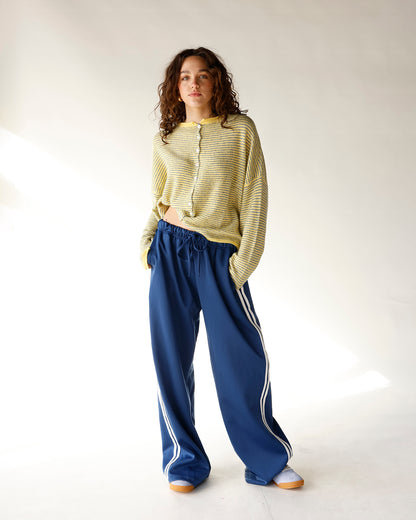 THE CULT CARDI X BUTTER STRIPE