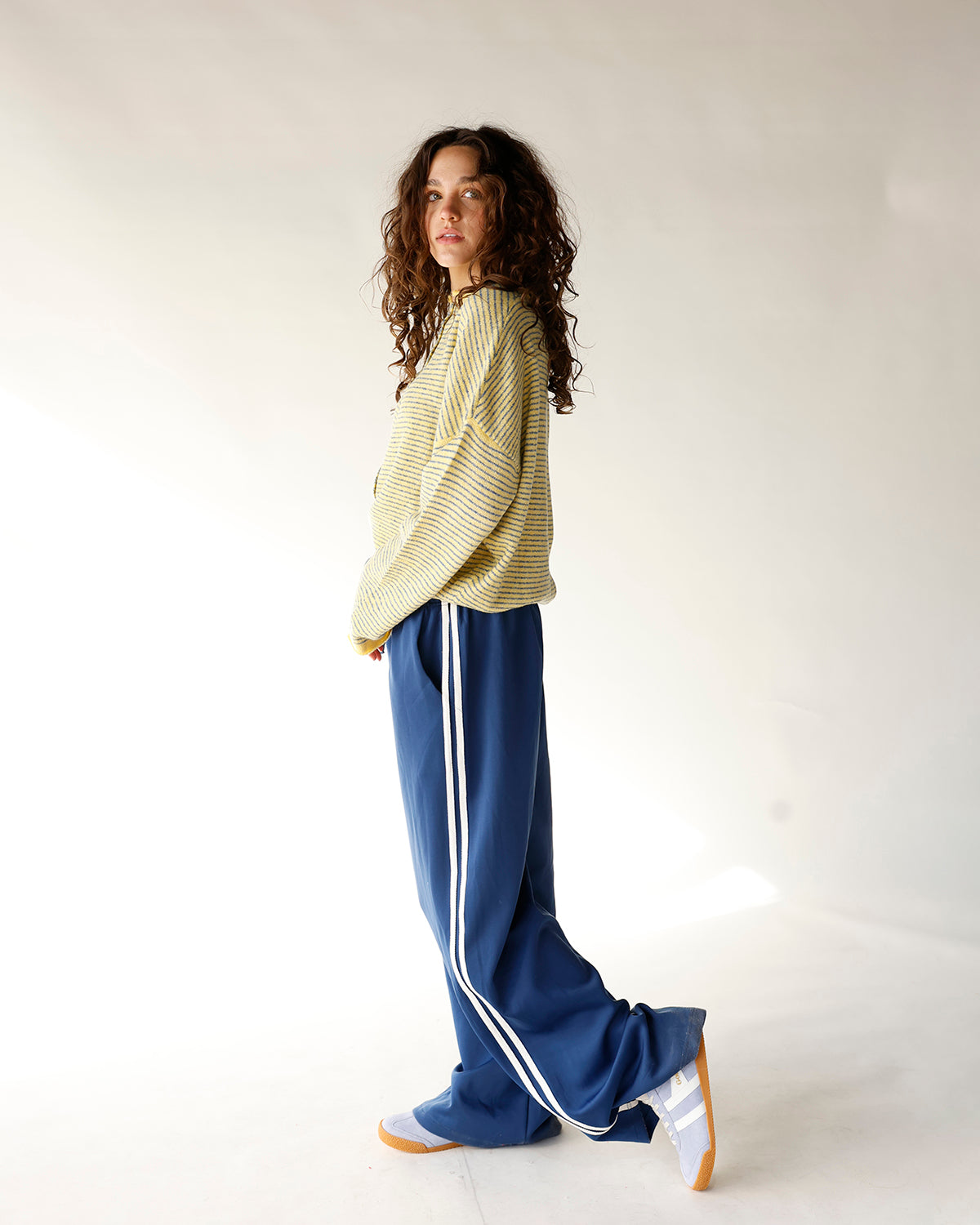 THE CULT CARDI X BUTTER STRIPE