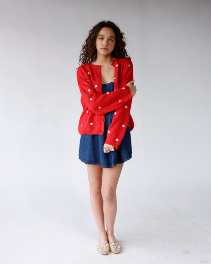STAR KISSED CARDI