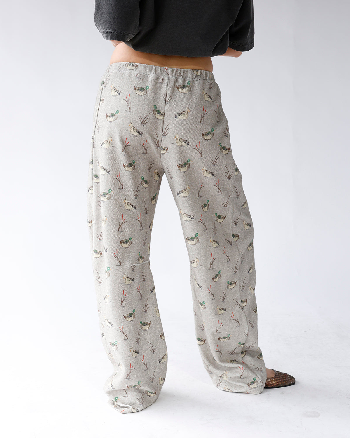LUCKY DUCK BARREL LEG PANTS