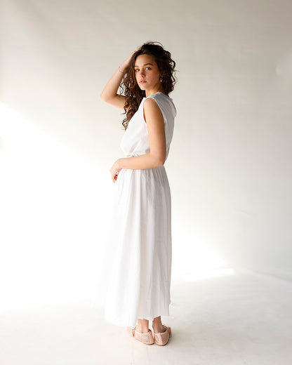 DEJA VU BUBBLE MAXI SKIRT