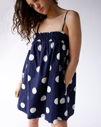 LOVE STORY POLKA DOT MINI DRESS