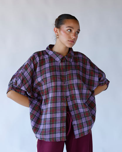 LAVENDER HAZE BUTTON DOWN