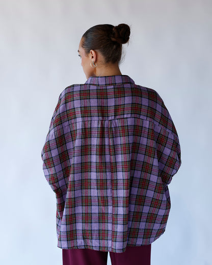 LAVENDER HAZE BUTTON DOWN