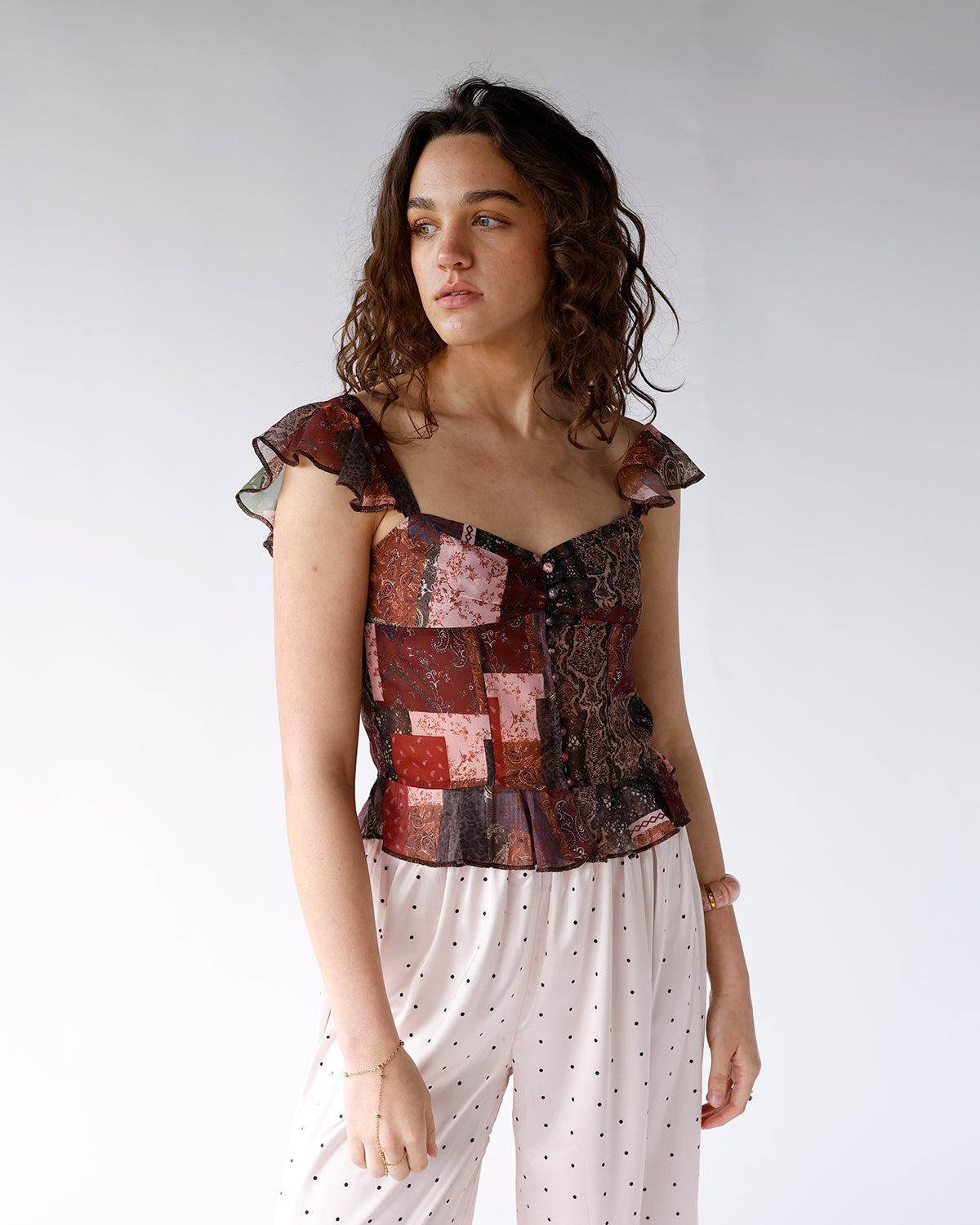 PATCHWORK DARLING TOP