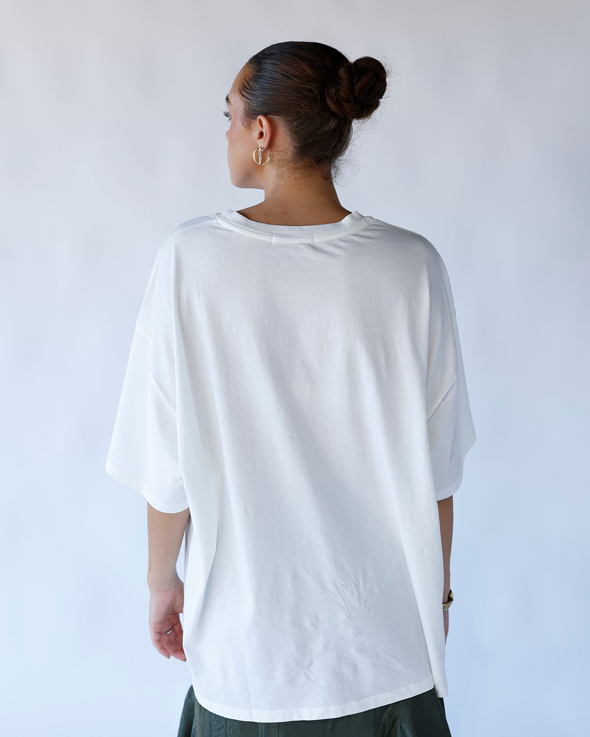 DAYDREAMER SOLID OS TEE X VINTAGE WHITE