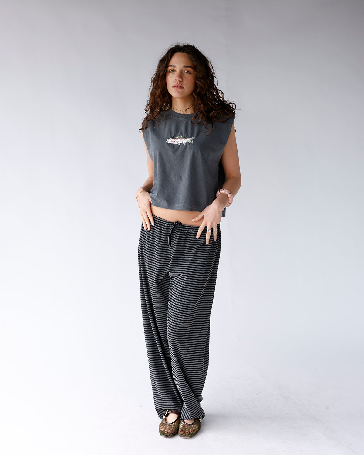 WILD TROUT MUSCLE TEE