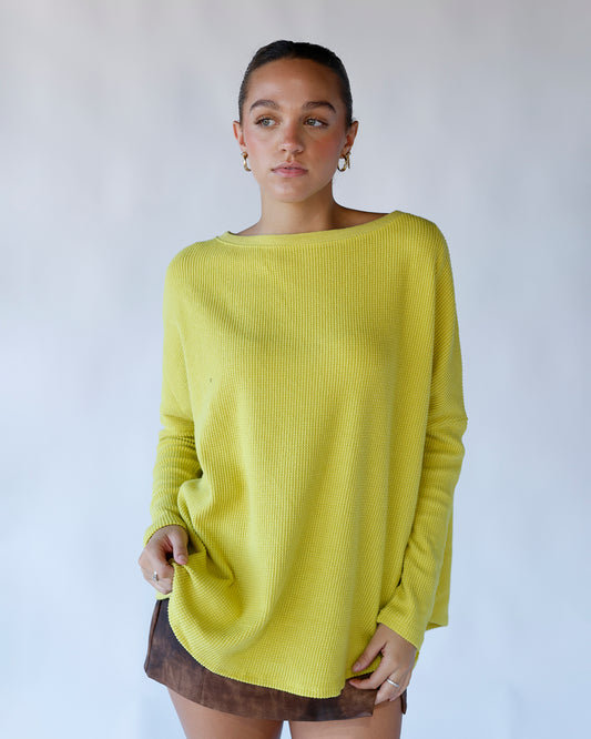 thermal oversized free people relaxed fall winter effortless 