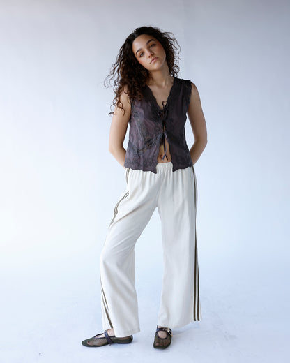 BITTERSWEET TIE FRONT TOP