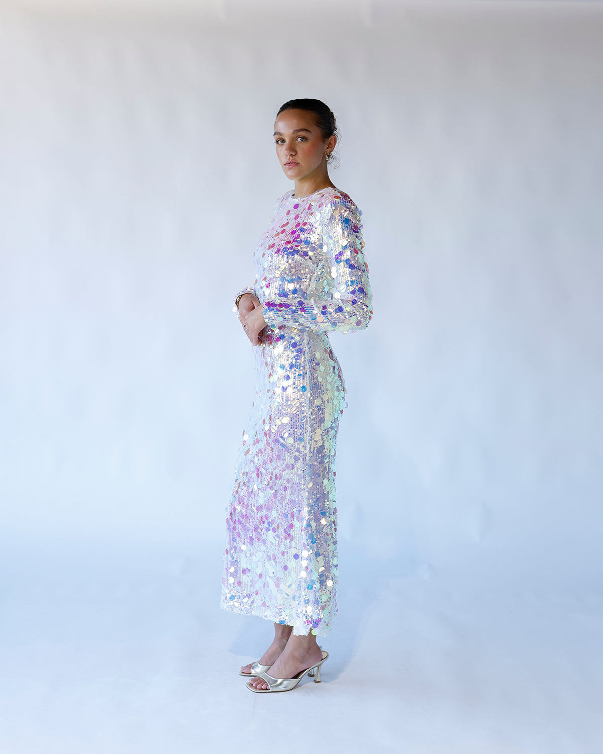 CELESTIAL MUSE MIDI DRESS