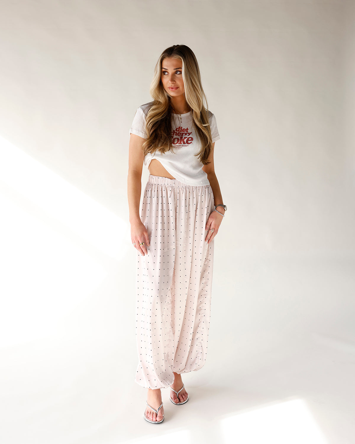 DOTTY DELIGHT BALLOON PANTS