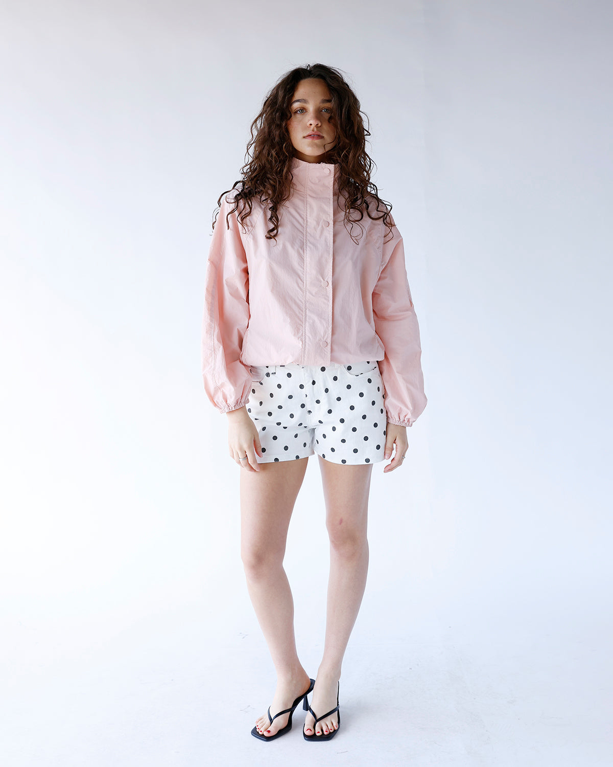 DOTTY GIRL DENIM SHORTS