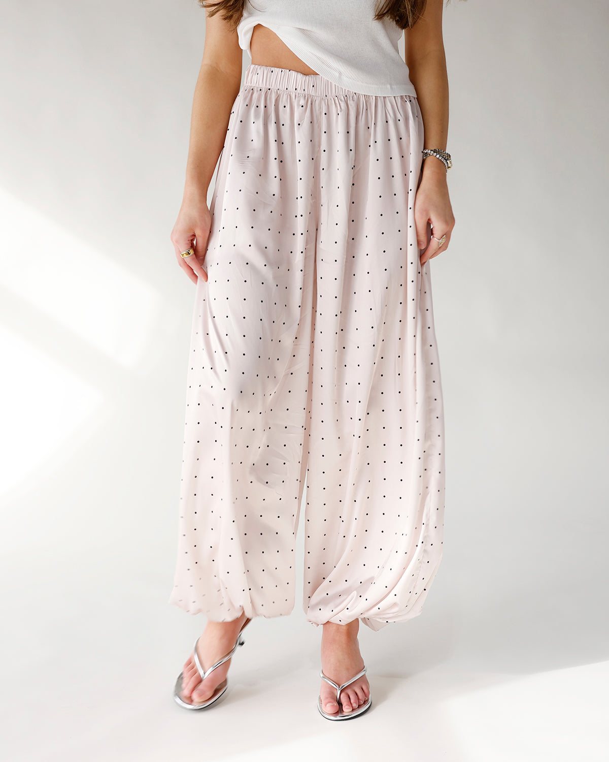 DOTTY DELIGHT BALLOON PANTS