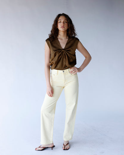 MOCHA BOW KISS TOP