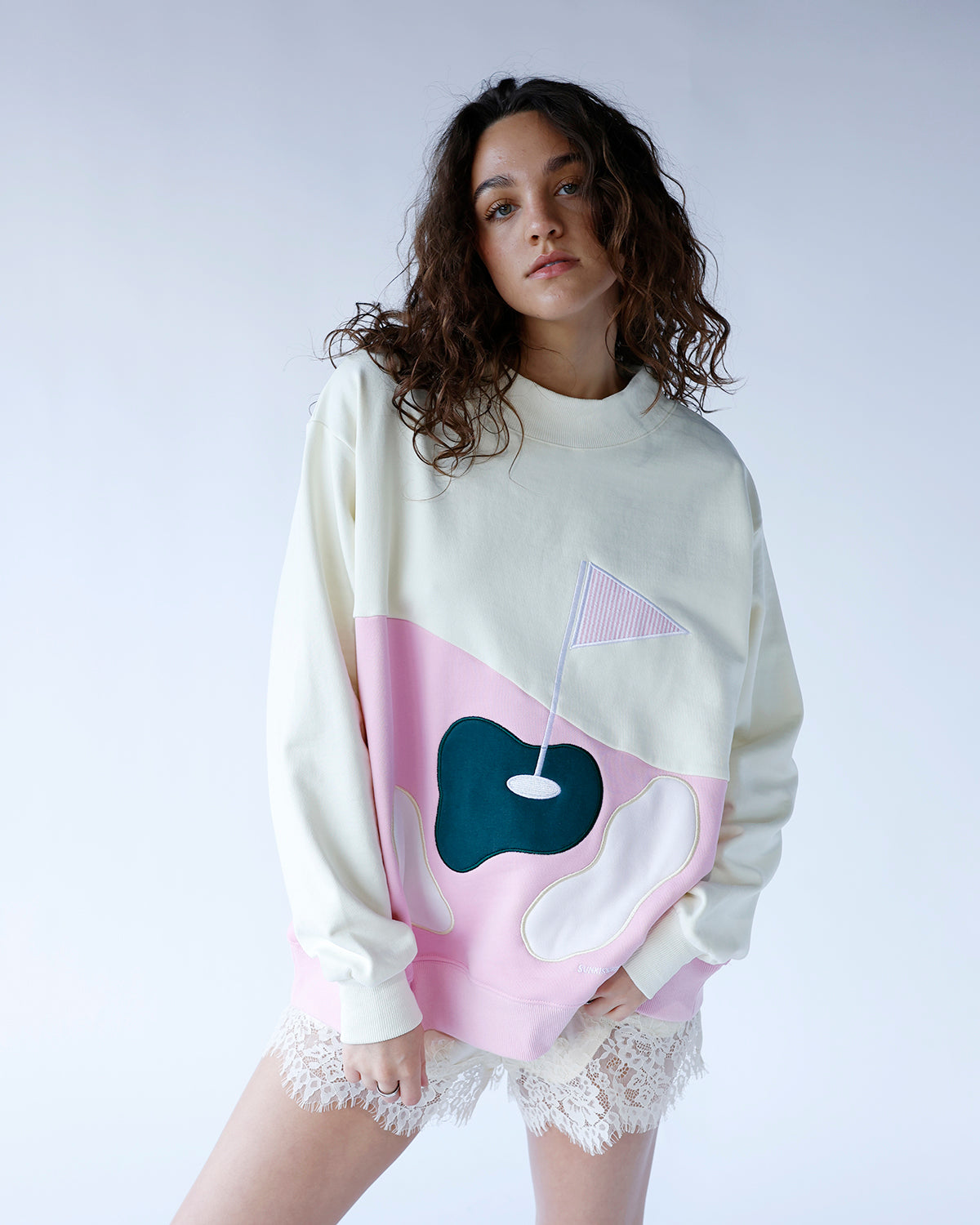 BIRDIE BABE MOCK NECK