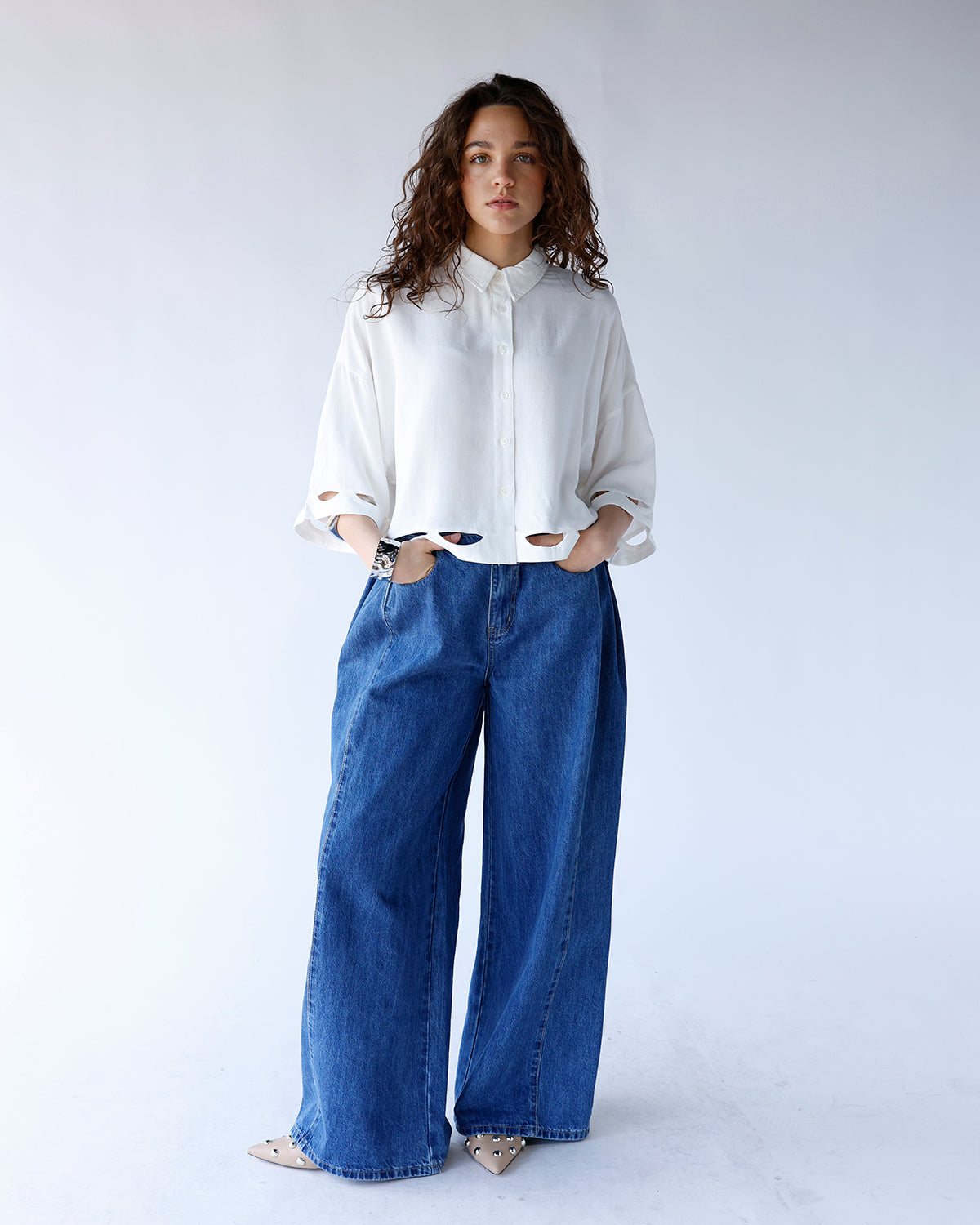 SALT AIR CUTOUT TOP