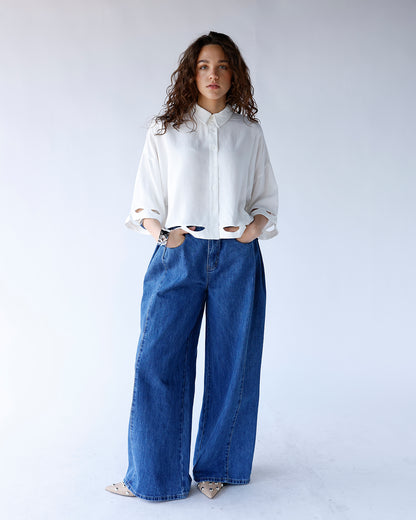 SALT AIR CUTOUT TOP