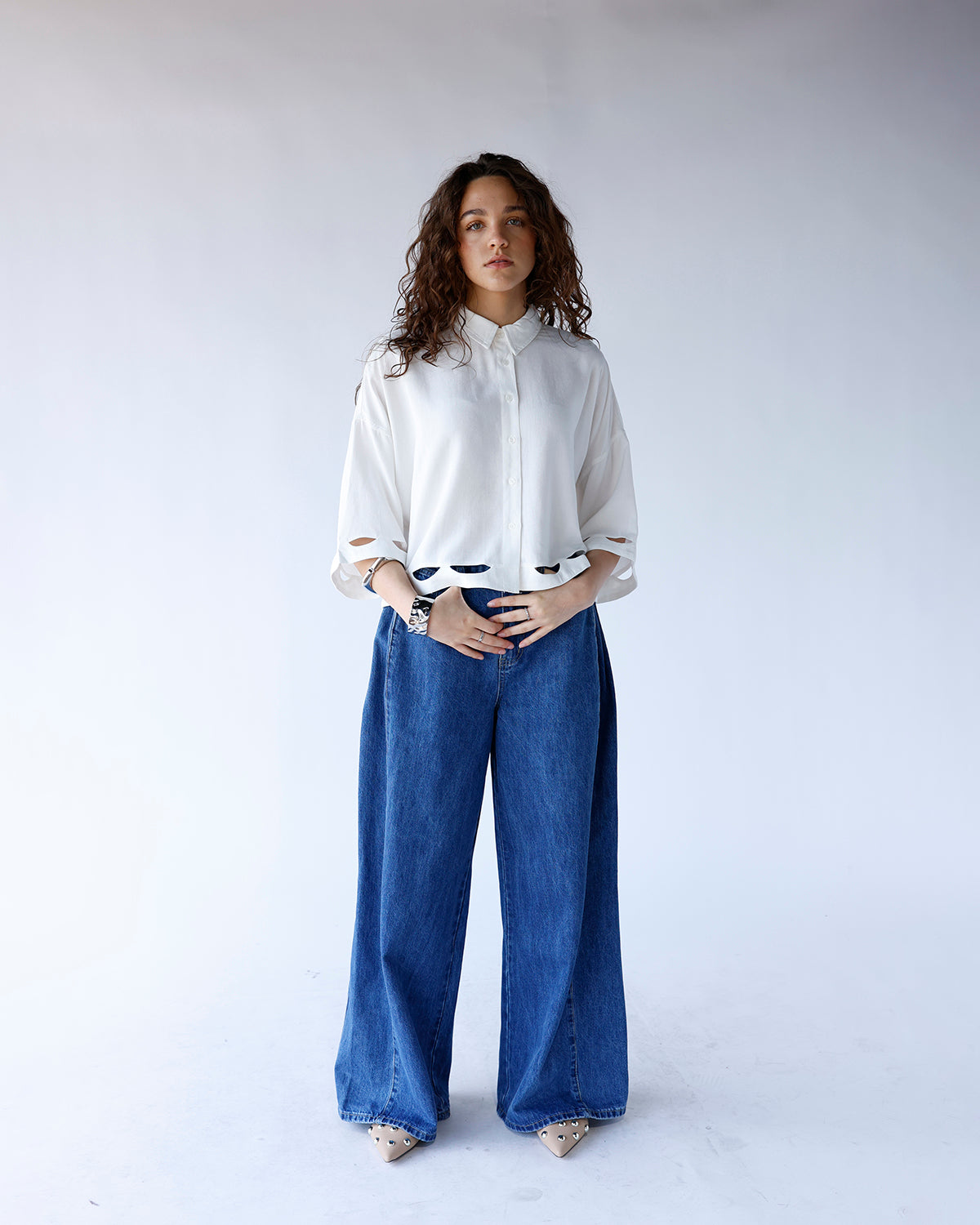 SALT AIR CUTOUT TOP