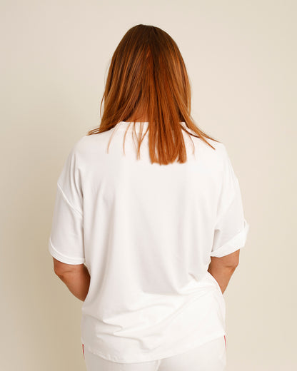 SHEER STATEMENT TEE