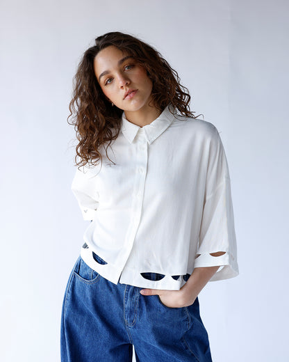 SALT AIR CUTOUT TOP