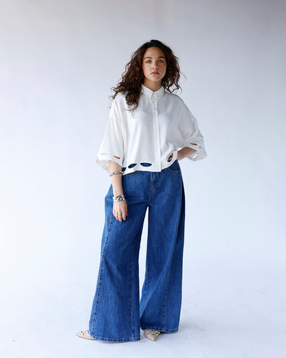 SALT AIR CUTOUT TOP